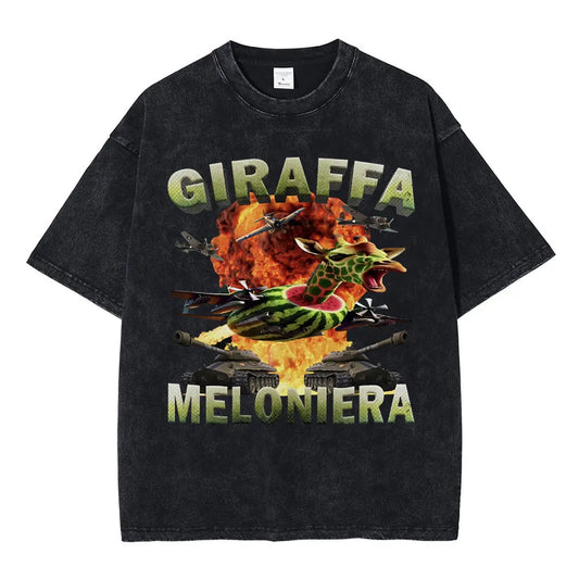 Giraffa Meloniera – Brainrot Tee